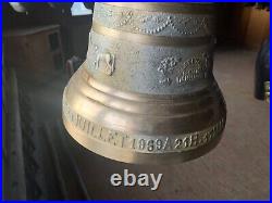 ULTRA RARE, Unique, Vintage & Authentic Swiss Cow Bell for 1969 USA MOON LANDING