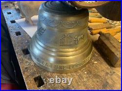 ULTRA RARE, Unique, Vintage & Authentic Swiss Cow Bell for 1969 USA MOON LANDING