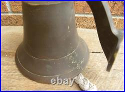 USN, United States Navy, Brass Bell, WWII, with Mounting Bracket