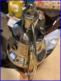 Us Navy Bell Ww 2 Original Brass