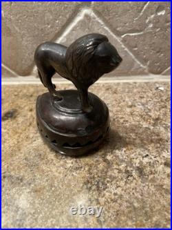 VINTAGE RARE BRASS LION HOTEL DESK BELL Rings Classic Luxury Collectible VINTAGE RARE BRASS LION HOTEL DESK BELL Rings Classic Luxury Collectible