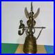 VTG Brass Monastery Hanging/Wall Mounted Angel Church Bell withLatin Inscription