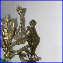 VTG Brass Monastery Hanging/Wall Mounted Angel Church Bell withLatin Inscription