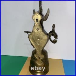 VTG Brass Monastery Hanging/Wall Mounted Angel Church Bell withLatin Inscription
