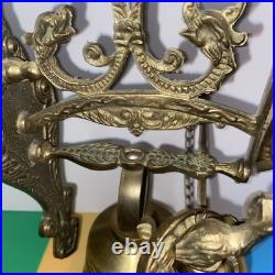VTG Brass Monastery Hanging/Wall Mounted Angel Church Bell withLatin Inscription