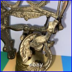VTG Brass Monastery Hanging/Wall Mounted Angel Church Bell withLatin Inscription