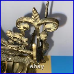 VTG Brass Monastery Hanging/Wall Mounted Angel Church Bell withLatin Inscription