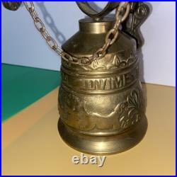 VTG Brass Monastery Hanging/Wall Mounted Angel Church Bell withLatin Inscription