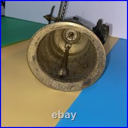 VTG Brass Monastery Hanging/Wall Mounted Angel Church Bell withLatin Inscription