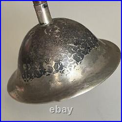 VTG Handbell Vasco Peru Old Sterling Silver 925 & Wood 5 Antique Dinner Bell