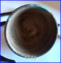 VTG Richard Fisher US Bells Bronze Wall Bell with Bracket STAMPED RF Never Used