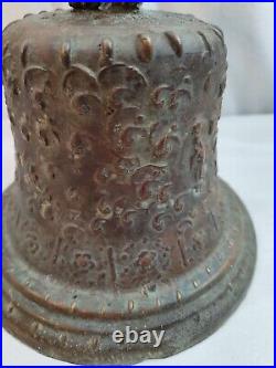 Very Early Large Bronze Bell original Clacker N. E. JICO 1810