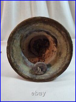 Very Early Large Bronze Bell original Clacker N. E. JICO 1810