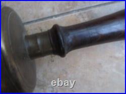 Very Rare HUGE 12 Antique Victorian Brass Signal or Alarm Bell, c1875, GIFT