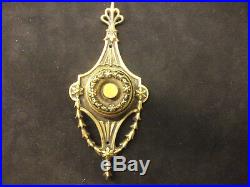 Very fine and ornate door bell / brass date 1905 rd 476369