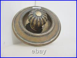 Victorian Brass Door Bell Pull Crank Lever Pulley Doorbell Old Antique Regency