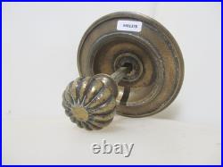 Victorian Brass Door Bell Pull Crank Lever Pulley Doorbell Old Antique Regency