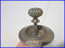 Victorian Brass Door Bell Pull Crank Lever Pulley Doorbell Old Antique Regency