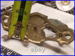 Victorian Cast Brass Swivel Bell Ring Bracket Hardware