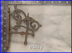 Victorian Cast Brass Swivel Bell Ring Bracket Hardware