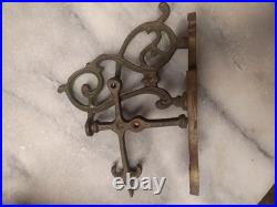 Victorian Cast Brass Swivel Bell Ring Bracket Hardware