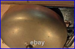 Vintage 12 Large Mechanical Iron & Brass Boxing Bell Antique Sports School Fire