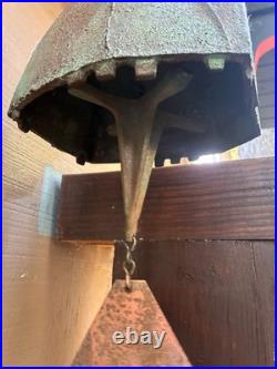 Vintage 28 Paolo Soleri hummingbird Brutalist Cast Bronze Wind Bell Chime bird