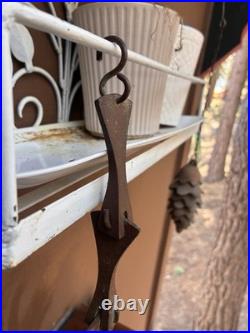 Vintage 28 Paolo Soleri hummingbird Brutalist Cast Bronze Wind Bell Chime bird