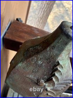 Vintage 28 Paolo Soleri hummingbird Brutalist Cast Bronze Wind Bell Chime bird