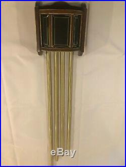 Vintage 80s NUTONE Door Bell LD-49 Westminster Chimes 4 Brass Tubes with Lights