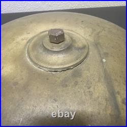 Vintage 8 Industrial Electric Bell Brass Fire School Alarm Antique Steampunk