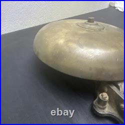 Vintage 8 Industrial Electric Bell Brass Fire School Alarm Antique Steampunk