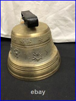 Vintage Antique Alb Gusset Uetendorf Brass Bell