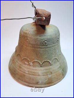 Vintage Antique Alb Gusset Uetendorf swiss cow Brass Bell