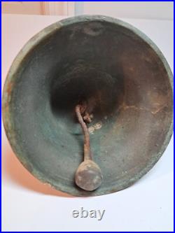 Vintage Antique Alb Gusset Uetendorf swiss cow Brass Bell