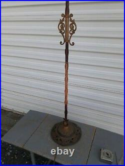 Vintage Antique Art Deco Bridge Floor Lamp