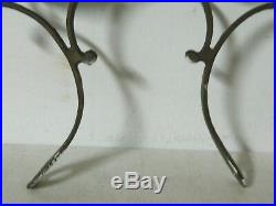 Vintage Antique BRASS Horse Saddle Chimes Harness Sleigh 3 Bells 3 Clangers Each