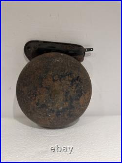 Vintage Antique Bevin 10 inMechanical Iron Boxing Bell, Early 1900's