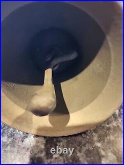 Vintage Antique Brass Bell Nice Size 4 3/4 Inch Diameter