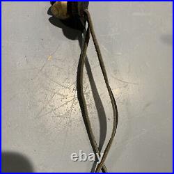 Vintage Antique Brass Graduated Sleaigh Bells On Leather