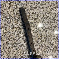 Vintage/Antique Brass Sleigh Bells Set Of 18 On a 58 Leather Strap Christmas