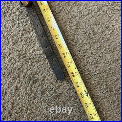 Vintage/Antique Brass Sleigh Bells Set Of 18 On a 58 Leather Strap Christmas