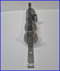 Vintage Bevin Bros Sleigh Bells Door Mount Jingle Bells Brass Shop Entry 4 Bell