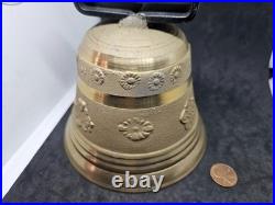 Vintage Brass 5 Cow Bell SWISS Made Beautiful tone