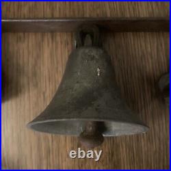 Vintage Brass And Iron Sleigh Bells Horse Drawn Carriage Or Wagon Very Old