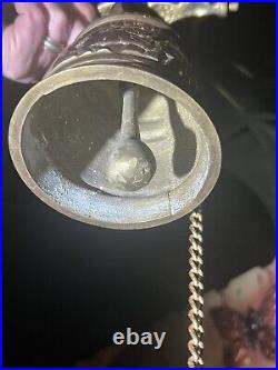 Vintage Brass Bell. Latin Words uui Me Tangit Vocem Meam Audit