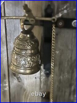 Vintage Brass Bell. Latin Words uui Me Tangit Vocem Meam Audit
