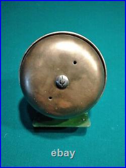 Vintage Brass Bell Starr Brothers East Hampton CT BOXING SCHOOL BELL
