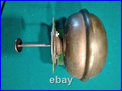 Vintage Brass Bell Starr Brothers East Hampton CT BOXING SCHOOL BELL