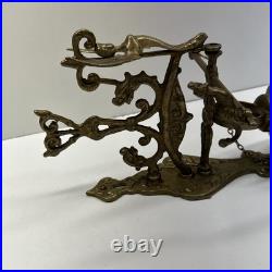 Vintage Brass Bell Whoever Touches Me Hears My Voice Latin From Europe VGC